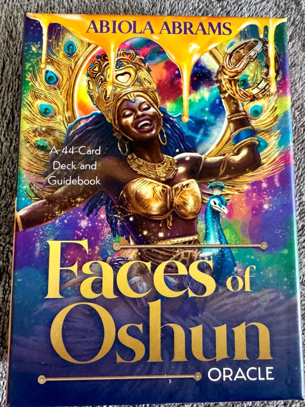 Faces of Oshun Oracle Deck - Gold & Multicolor